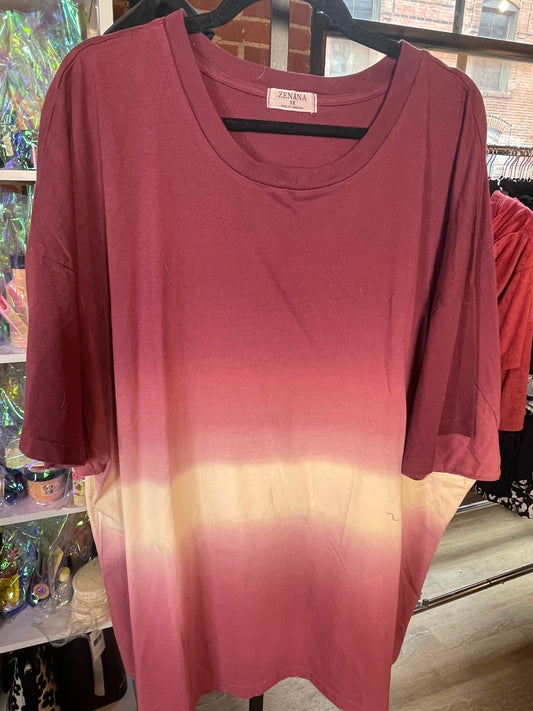 Zenana Burgundy Top